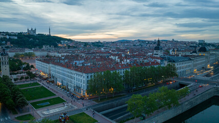 Vue sur Lyon