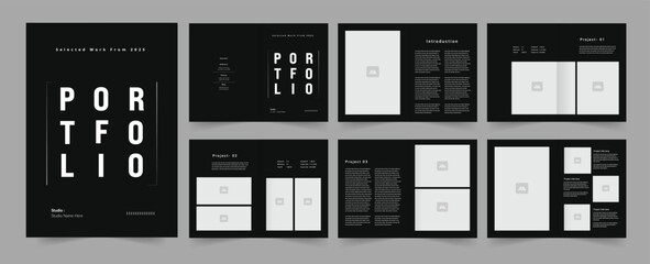 Portfolio Template  Architecture and Interior Portfolio Fashion Portfolio Photography Portfolio Design 