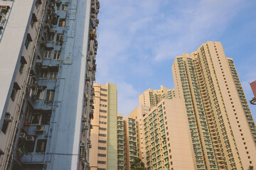 April 30 2023 the residential area, Shek Lei, Shek Yam, hk