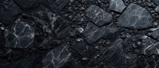 background with natural texture of expensive dark granite. High quality  Generative AI