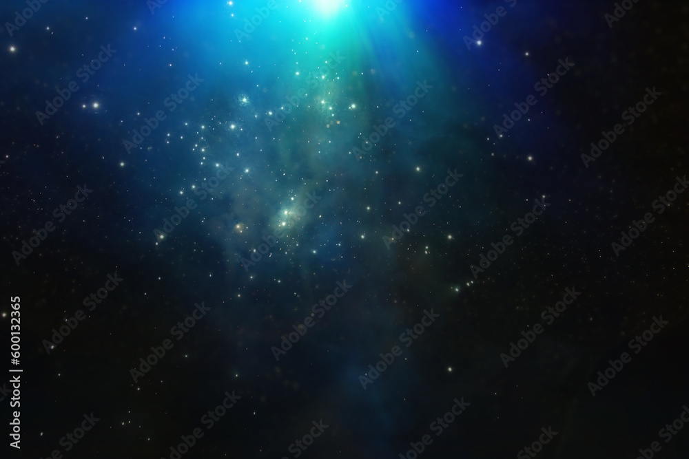 Canvas Prints abstract background of soft focus bokeh lights