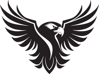 Eagle head logo icon, Eagle face vector Illustration, on a isolated background, SVG	