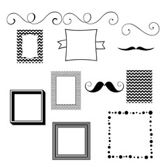 set of frames for design
