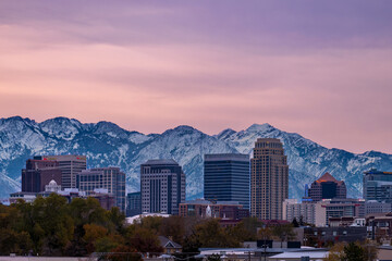 Salt Lake Sunrise