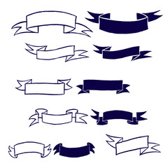 set of ribbons