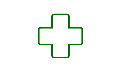 Medical logo, cross logo, medical center logo, health symbols