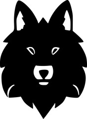 black wolf icon