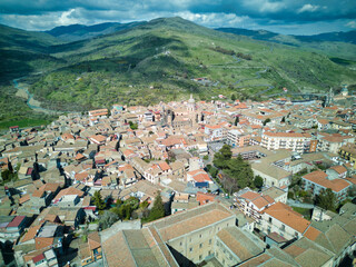 Fototapeta premium city view in italy
