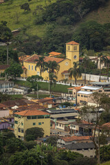 Naklejka premium panoramic view of the district of Santa Rita de Ouro Preto, city of Ouro Preto, State of Minas Gerais, Brazil