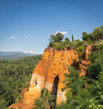 Cave di ocra a Roussillon