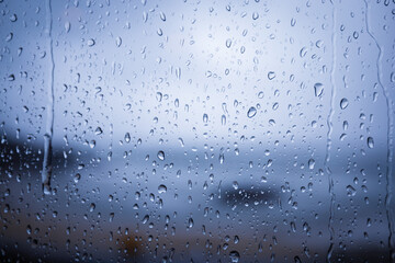 rain drops on window