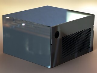 PC Power Supply Case 3D model