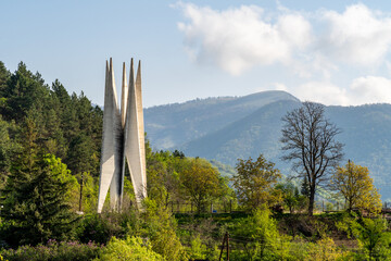Soviet Union's 50 years Memorial Statue Dilijan