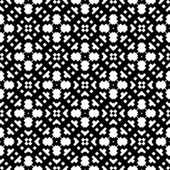 Abstract seamless monochrome pattern on white background for coloring. Design for banner, card, invitation, postcard, textile, fabric, wrapping paper, coloring book.