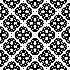 Abstract seamless monochrome pattern on white background for coloring. Design for banner, card, invitation, postcard, textile, fabric, wrapping paper, coloring book.