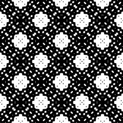 Abstract seamless monochrome pattern on white background for coloring. Design for banner, card, invitation, postcard, textile, fabric, wrapping paper, coloring book.