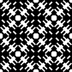 Abstract seamless monochrome pattern on white background for coloring. Design for banner, card, invitation, postcard, textile, fabric, wrapping paper, coloring book.