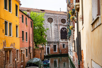 Venice in Italy and venetian landscapes