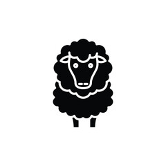 sheep icon. solid icon