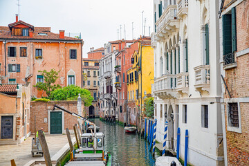 Venice in Italy and venetian landscapes