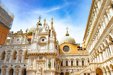 Venice in Italy and venetian landscapes