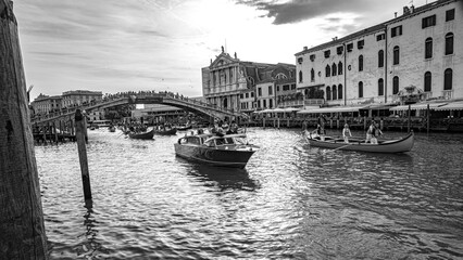 Venice in Italy and venetian landscapes