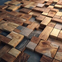 Wooden Floor Tile Patterns