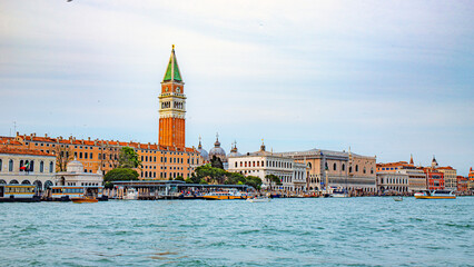 Venice and venetian island saint marc and campanile