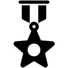 star10 black solid icon