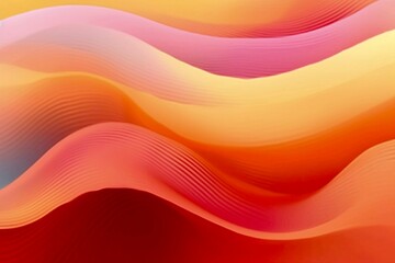 Artistic waves background. Spring 2023. Beach Towel. Pink, Teal, Red