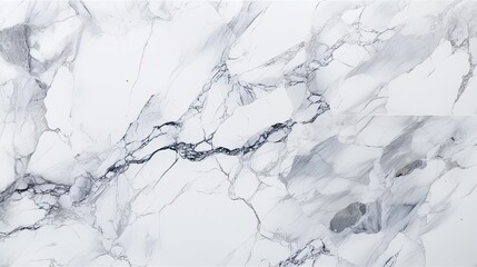 Panoramic white marble stone texture for an elegant background, generative ai