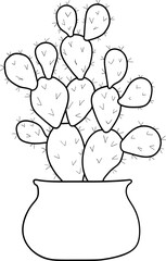 Potted Plant Illustration