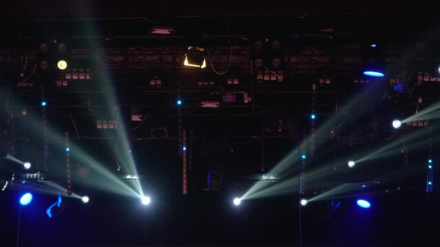 concert light show stage lighting