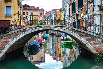 Venice, italy and venetian landscpe - obrazy, fototapety, plakaty