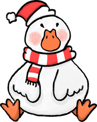 Naughty sweet little duck