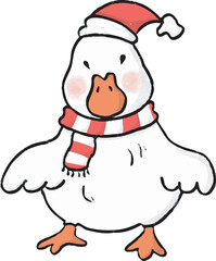 Naughty sweet little duck