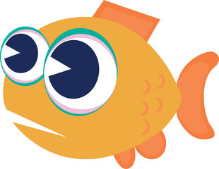 children's illustrations, set of illustrations - fish