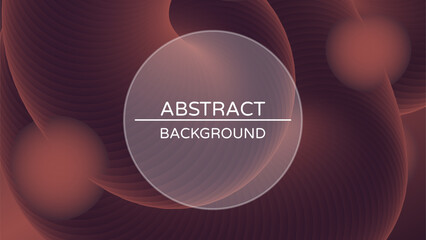 Abstract geometric vector background with 3d twisted liquid shape. Fluid shapes composition. Colorful design template for presentations, webinars, mobile devices, branding.