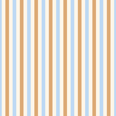 Pattern stripe blue and orange colors design for fabric, textile, fashion design, pillow case, gift wrapping paper; wallpaper etc. Vertical stripe abstract background.	