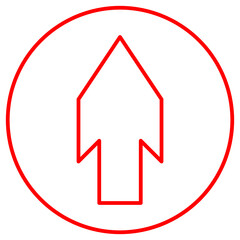 red arrow icon