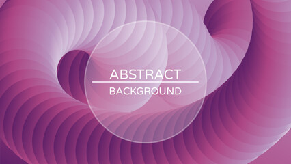 Abstract geometric vector background with 3d twisted liquid shape. Fluid shapes composition. Colorful design template for presentations, webinars, mobile devices, branding.