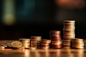 stack of coins