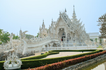 Outside views from White Temple in Chiang Rai