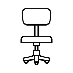 Office Chair icon vector on trendy design