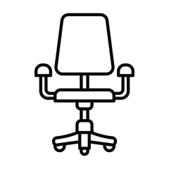 Office Chair icon vector on trendy design