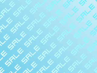 夏 SALE 水色 グラデーション 背景