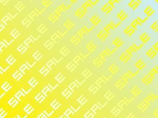 夏 SALE 黄色 グラデーション 背景