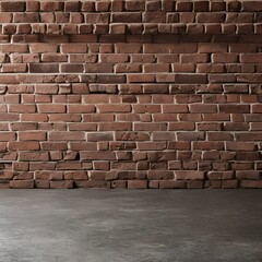A grungy brick wall with peeling paint5, Generative AI