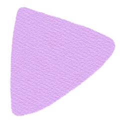 Purple triangle organic decorative