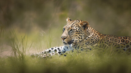 Fototapeta na wymiar Leopard - Wildlife